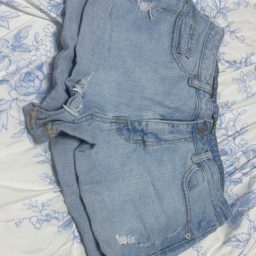 Wild Fable Light Blue Denim Shorts